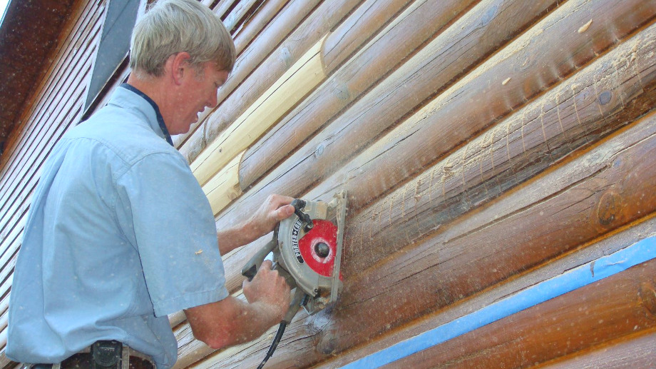 Log Reface And Log Repair Log Home Repair 